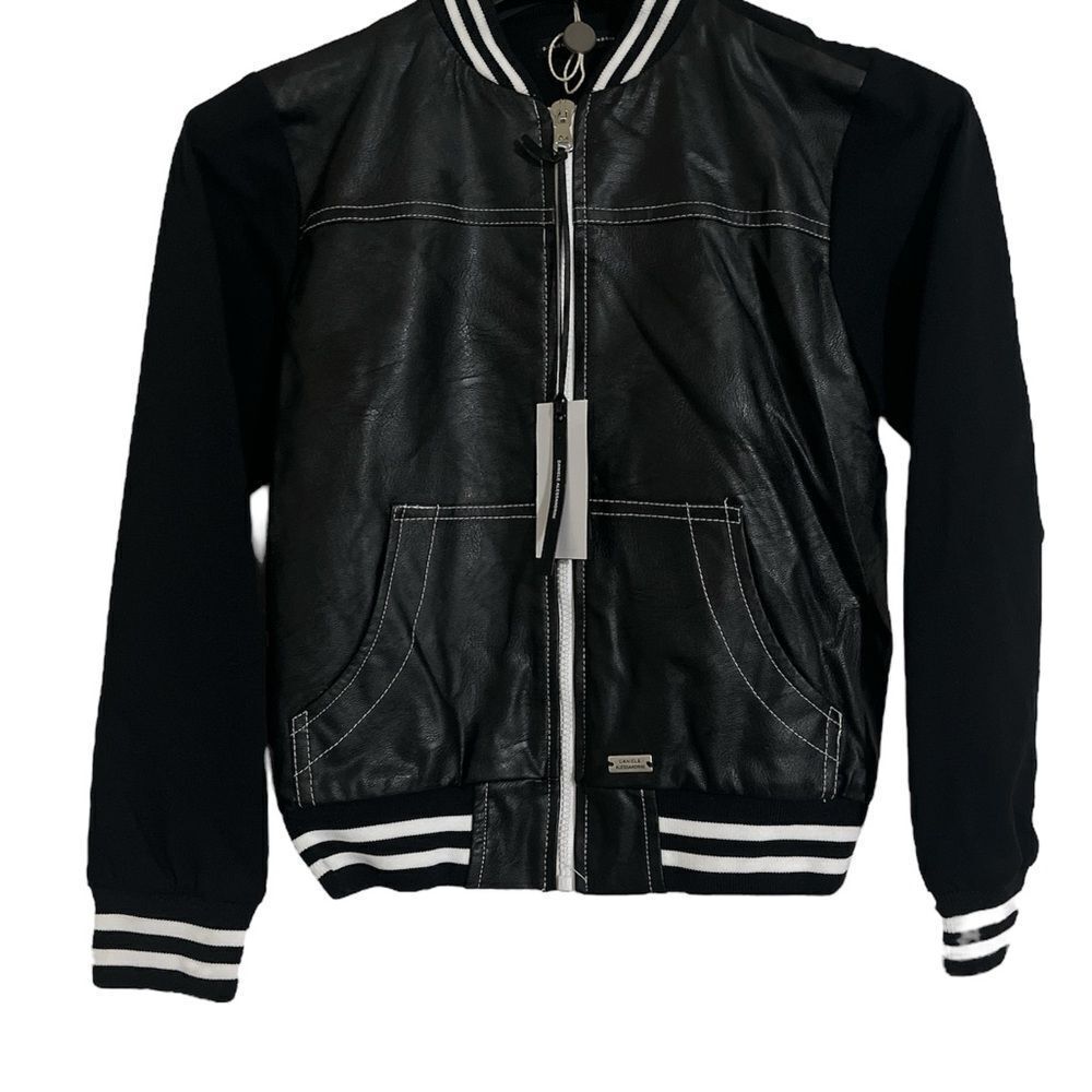 Daniele Alessandrini Black and White Kids Jacket